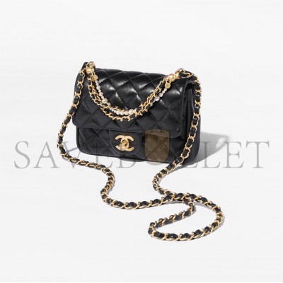 CHANEL MASTER MINI FLAP BAG AS4385 (17*12*5cm)